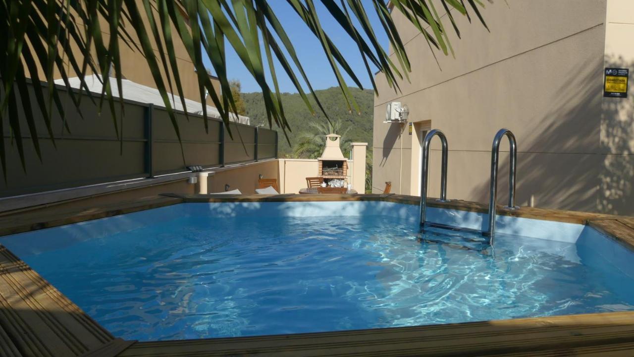 Villa Raco Del Garraf Ca La Matilde House Bbq And Pool Olivella Exterior foto